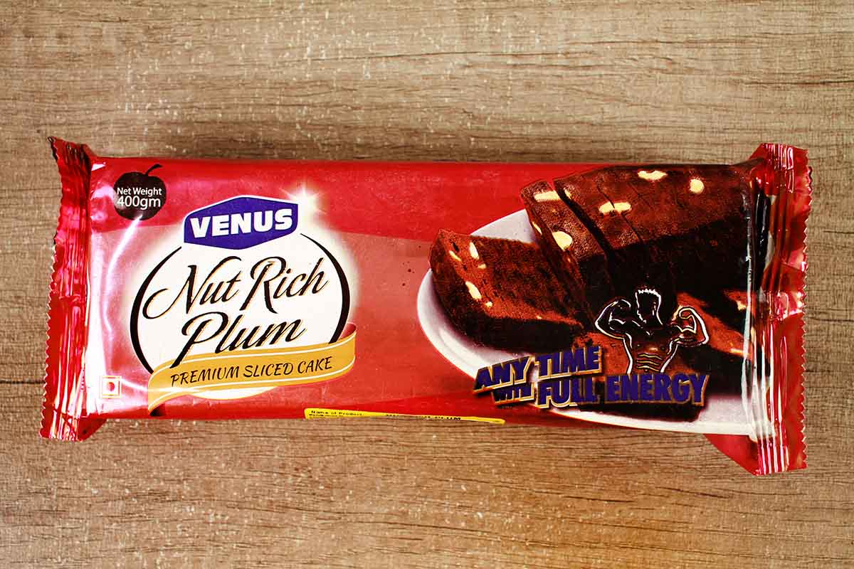 Venus Baker Nut Rich Plum Cakes 400 Gm