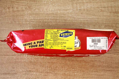 Venus Baker Nut Rich Plum Cakes 400 Gm