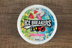 ice breakers watermelonduo fruit+cool mints 36