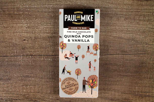 Paul 7 Mike Quinoa Pops Vanilla Chocolate 68 Gm