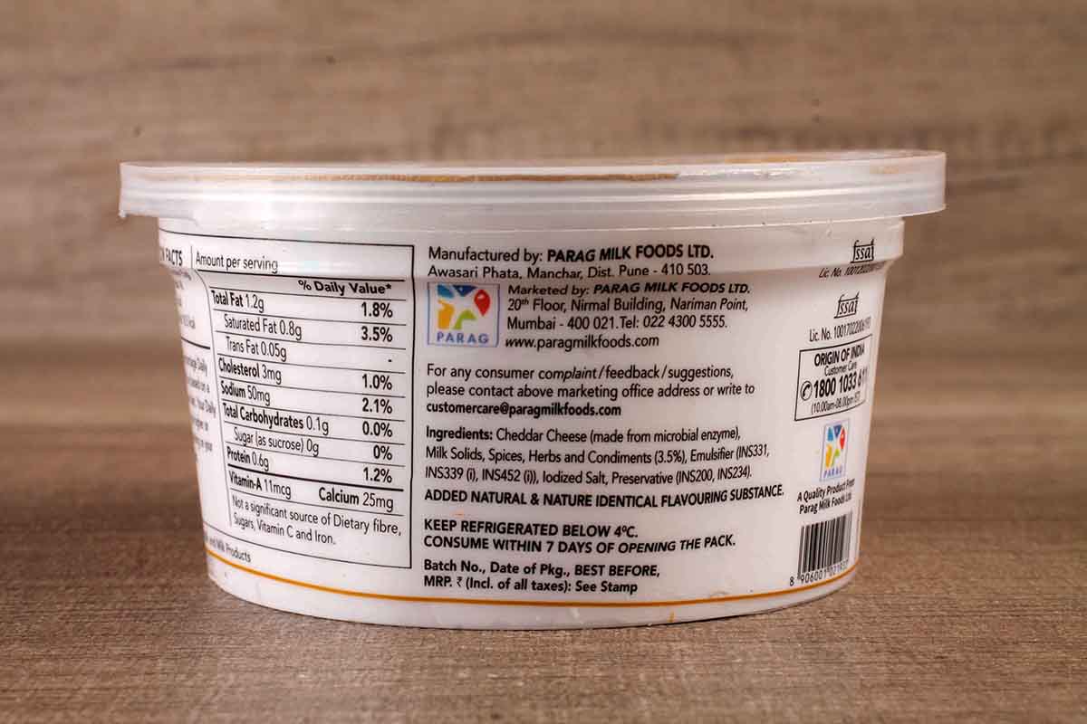 Go Garlic Cheese Spread 200 Gm