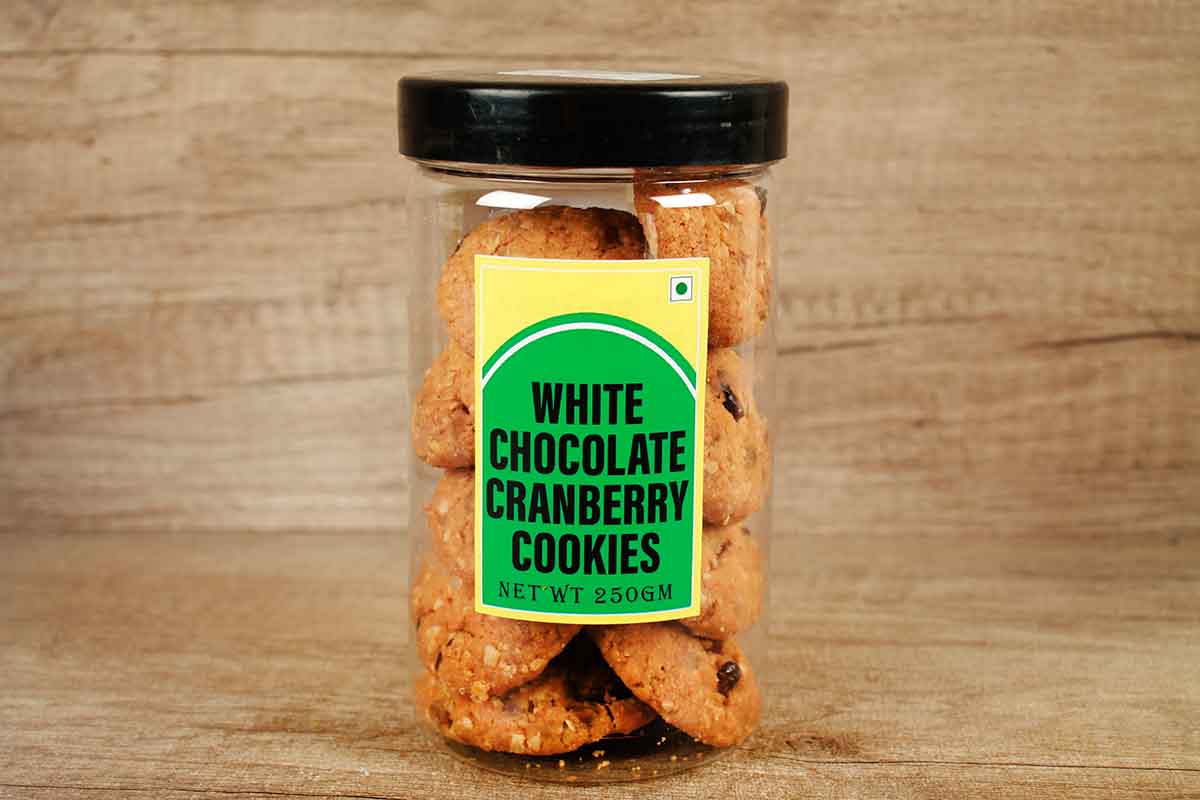 White Chocolate Cranberry Cookies 250 Gm