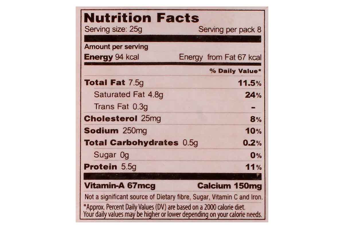 Go Natural Cheese Colby 200 Gm