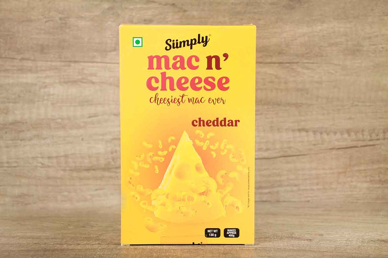 SIIMPLY MACN CHEESE CHEDDAR PASTA 130