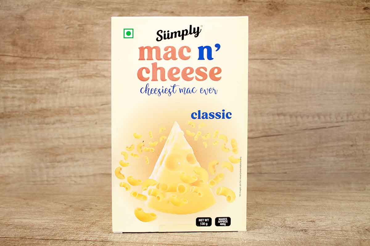Siimply Macn Cheese Classic Pasta 130 Gm
