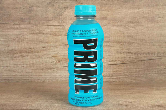Prime Hydration Blue Raspberry Flavoured Drink 500 Ml