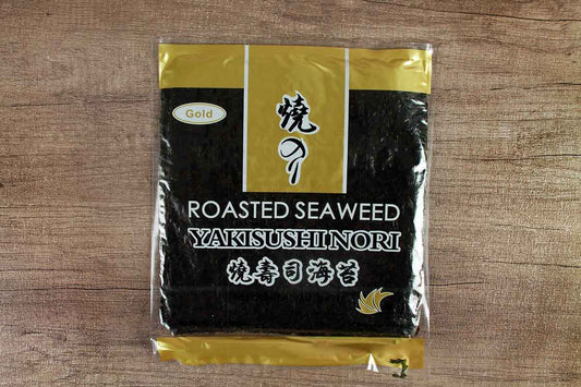 Roasted Seaweed Yakisushi Nori Sheets 10 Pc 28 Gm