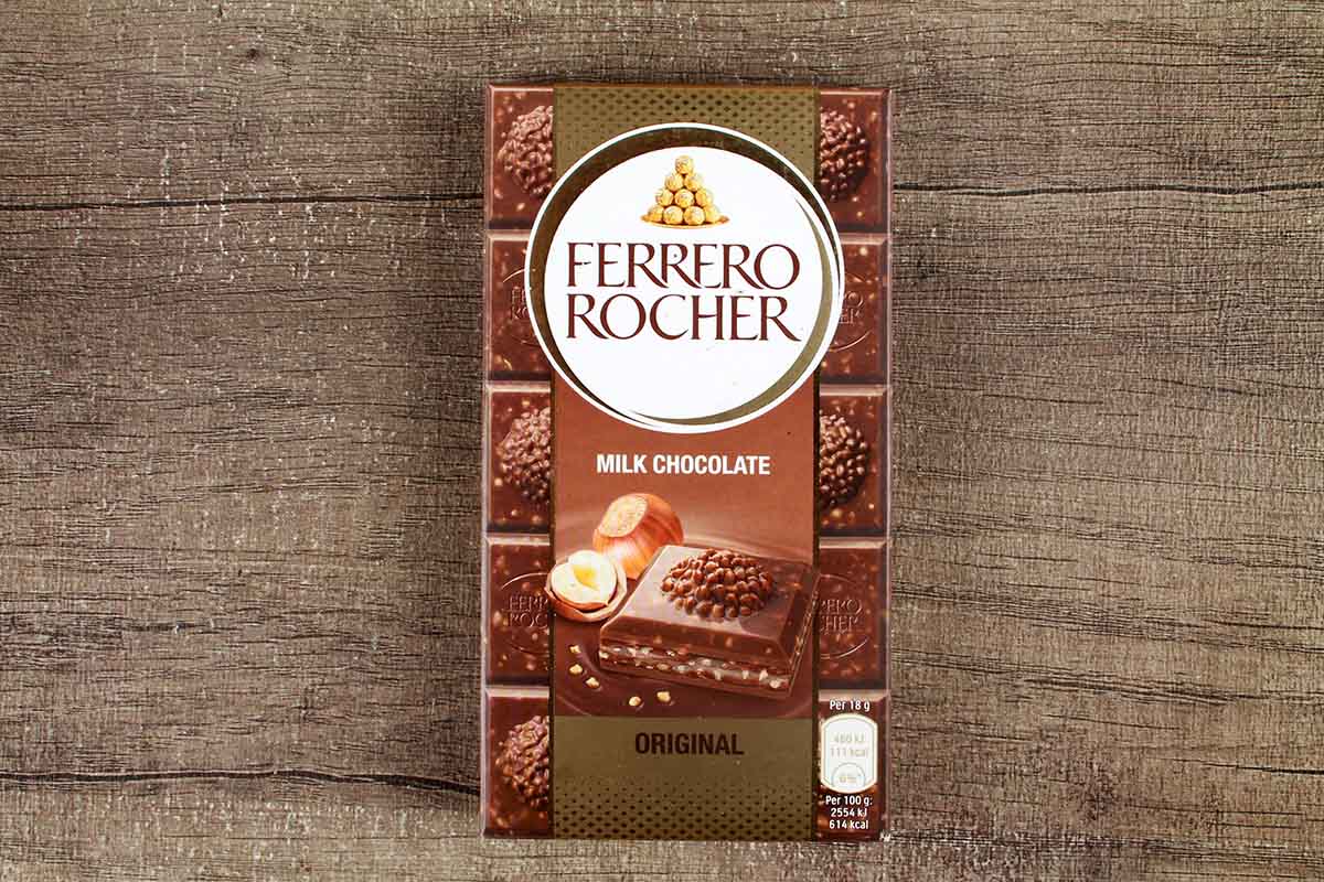 Ferrero Rocher Orginal Milk Chocolate 90 Gm