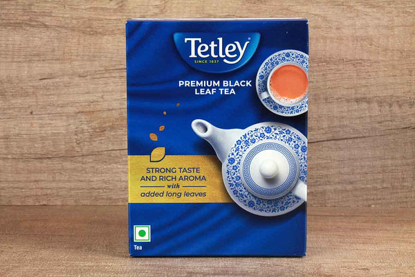 tetley premium black leaf tea 250