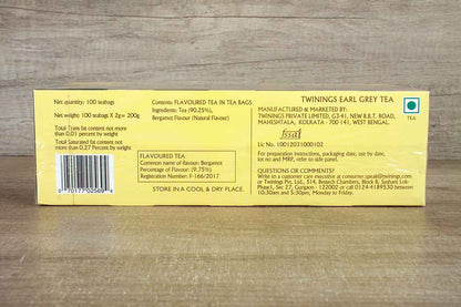 Twinings Earl Grey Tea (100 Bag)