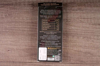 Zevic Belgian Couverture Classic 70% Dark Sugar Free Chocolate 40 Gm