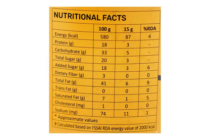 The Butternut Co Peanut Butter Crunchy Chocolate 340 Gm