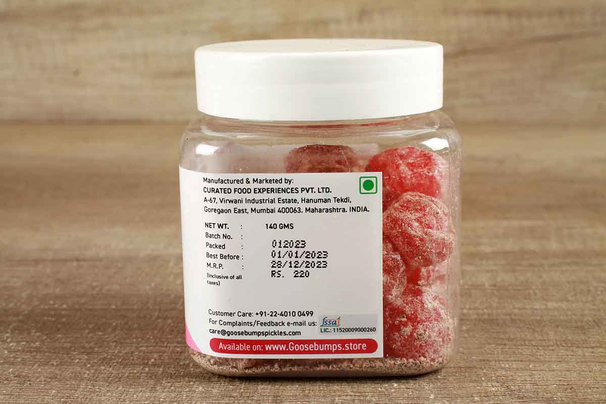Goosebumps Masala Plum 140 Gm
