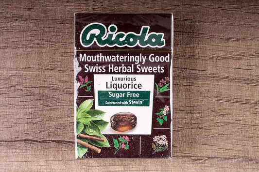 Ricola Herbal Sweets Luxurious Liquorice Candy 45 Gm