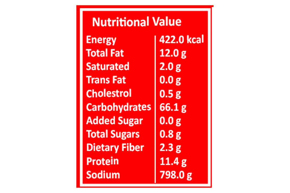 Neelam Freeze Dried Veg Biryani 95 Gm