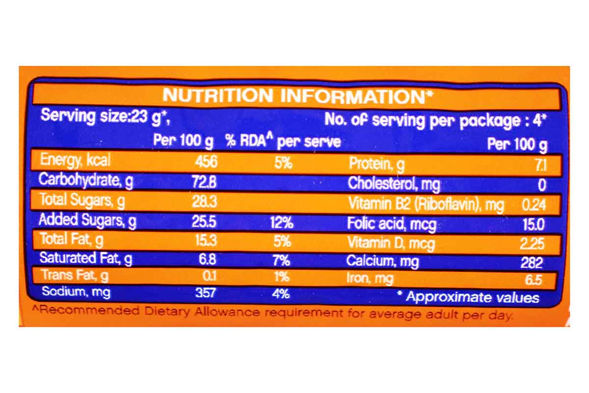 Cadbury Bournvita Biscuit 111.6 Gm