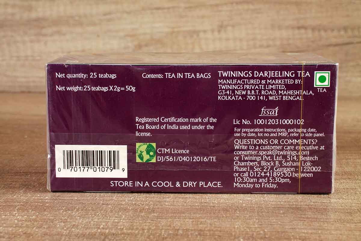 Twinings Darjeeling Tea 25 Bag