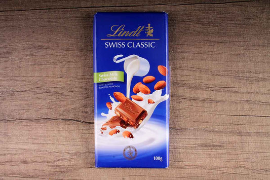 Lindt Milk Chocolate Almonds 100 Gm