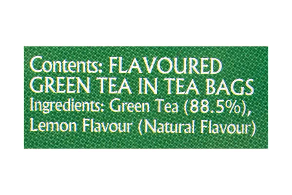 Twinings Green Tea & Lemon 25 Bag