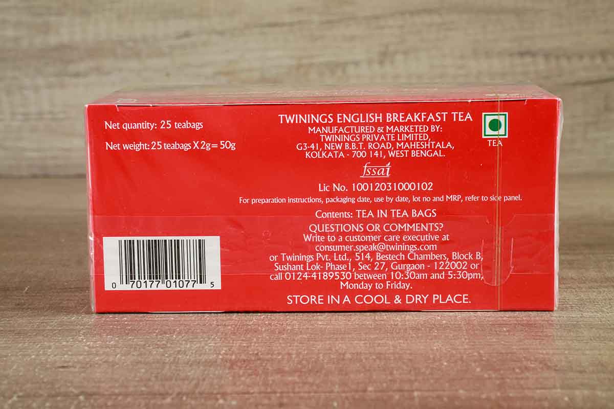 Twinings English Beakfast Tea 25 Bag