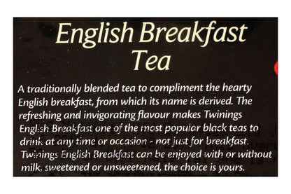 Twinings English Beakfast Tea 25 Bag