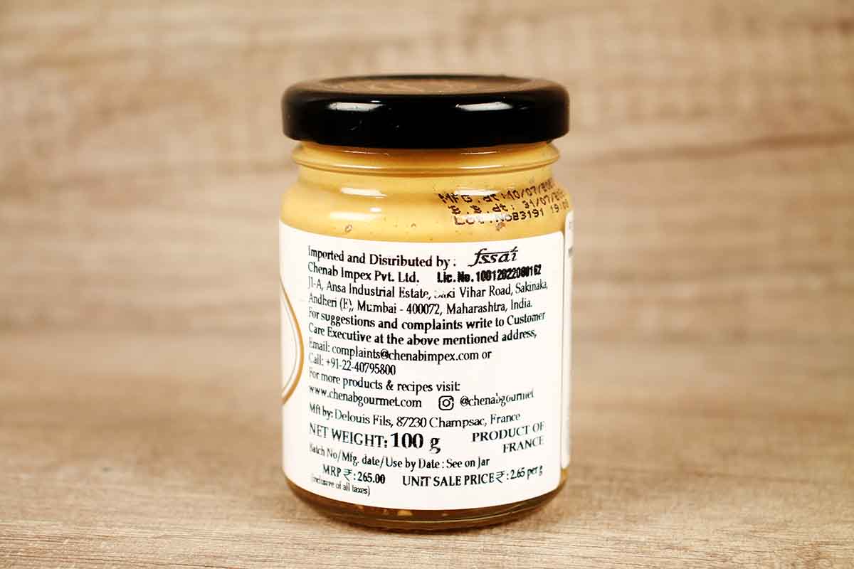 Delouis Fils Dijon Mustard 100 Gm