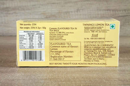 Twinings Lemon Tea 25 Bag