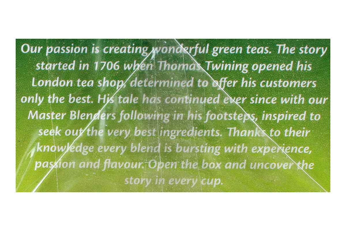 Twinings Pure Green Tea 25 Bag