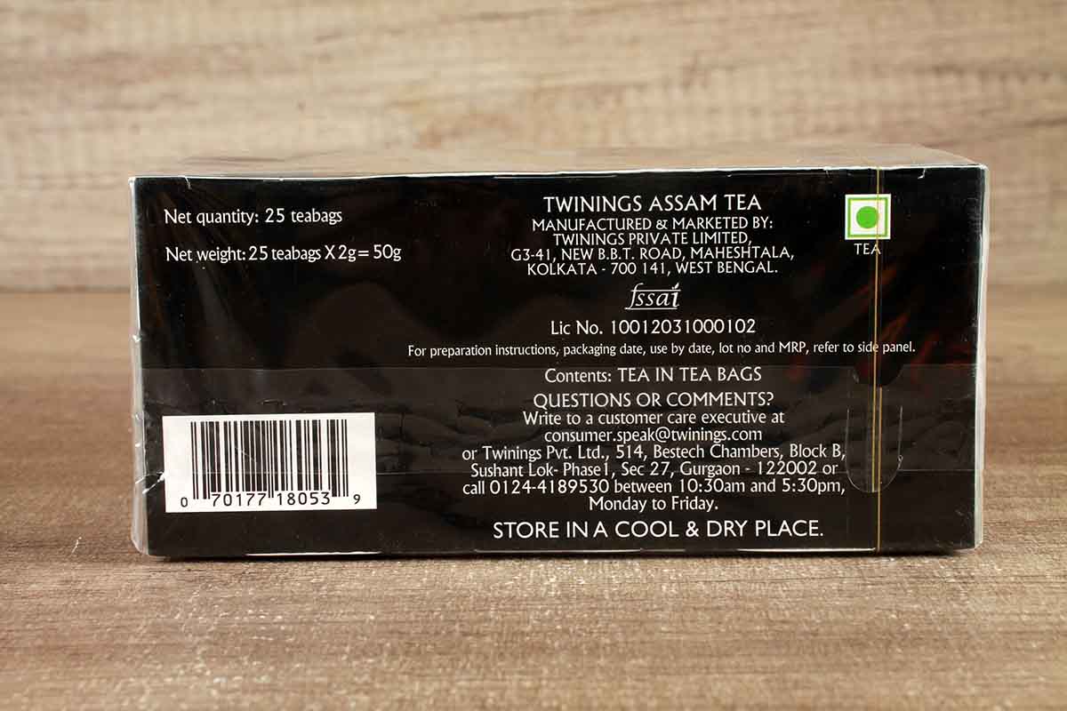 Twinings Classic Assam Tea (25 Bag)