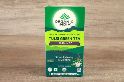 Organic India Tulsi Green Tea Jasmine (25 Bag) 45 Gm