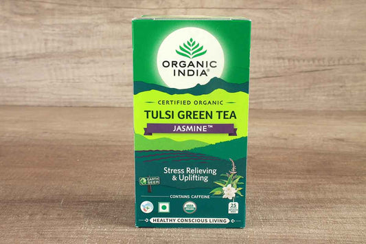 Organic India Tulsi Green Tea Jasmine (25 Bag) 45 Gm