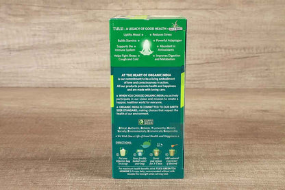 Organic India Tulsi Green Tea Jasmine (25 Bag) 45 Gm