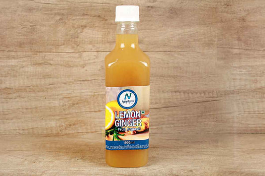 Home Made Ginger Lemon 500 Syrup Ml