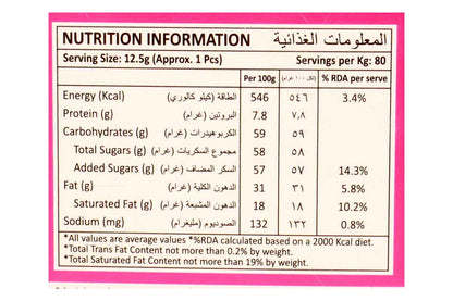 Sapphire Domes Strawberry Flavour Chocolate 420 Gm