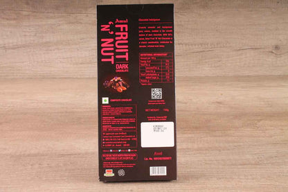 Amul Fruit N Nut Dark Chocolate 150 Gm