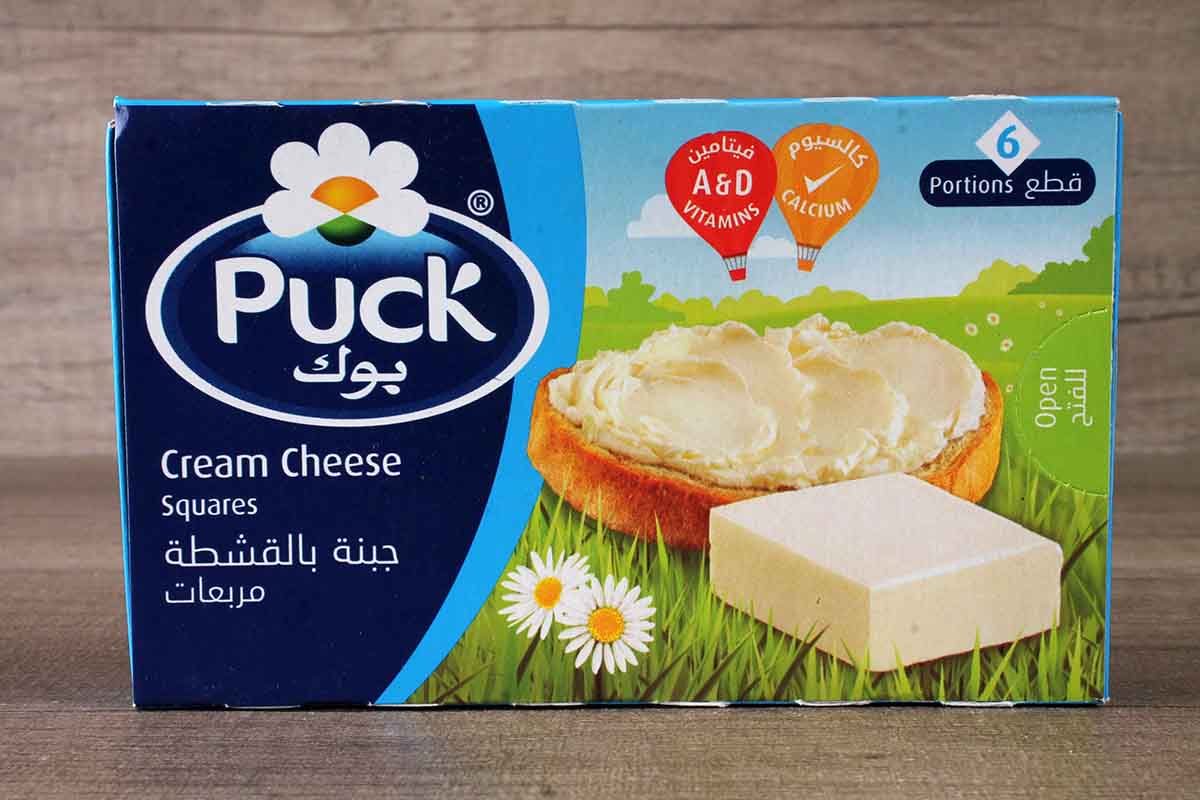 Puck Cream Cheese Squares 108 Gm