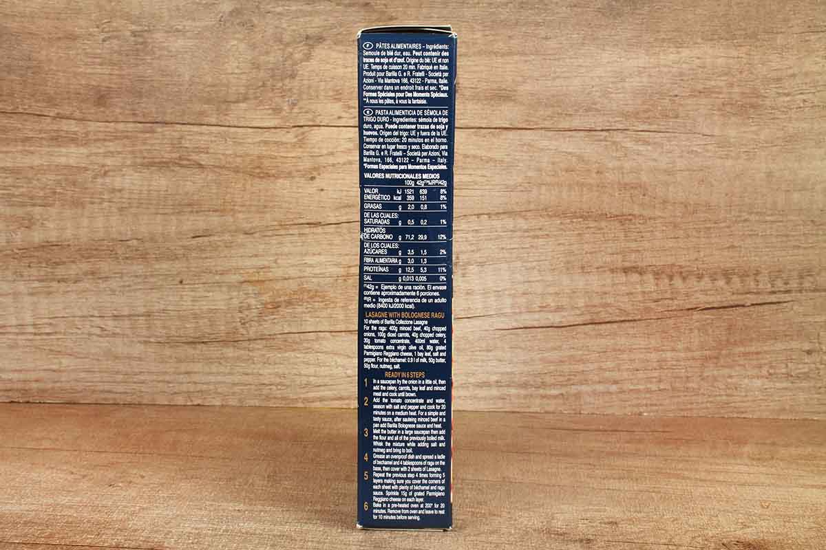 Barilla Collezione Lasagne 250 Gm