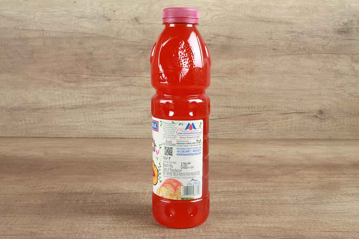 Manama Peach & Apricot Crush 750 Ml