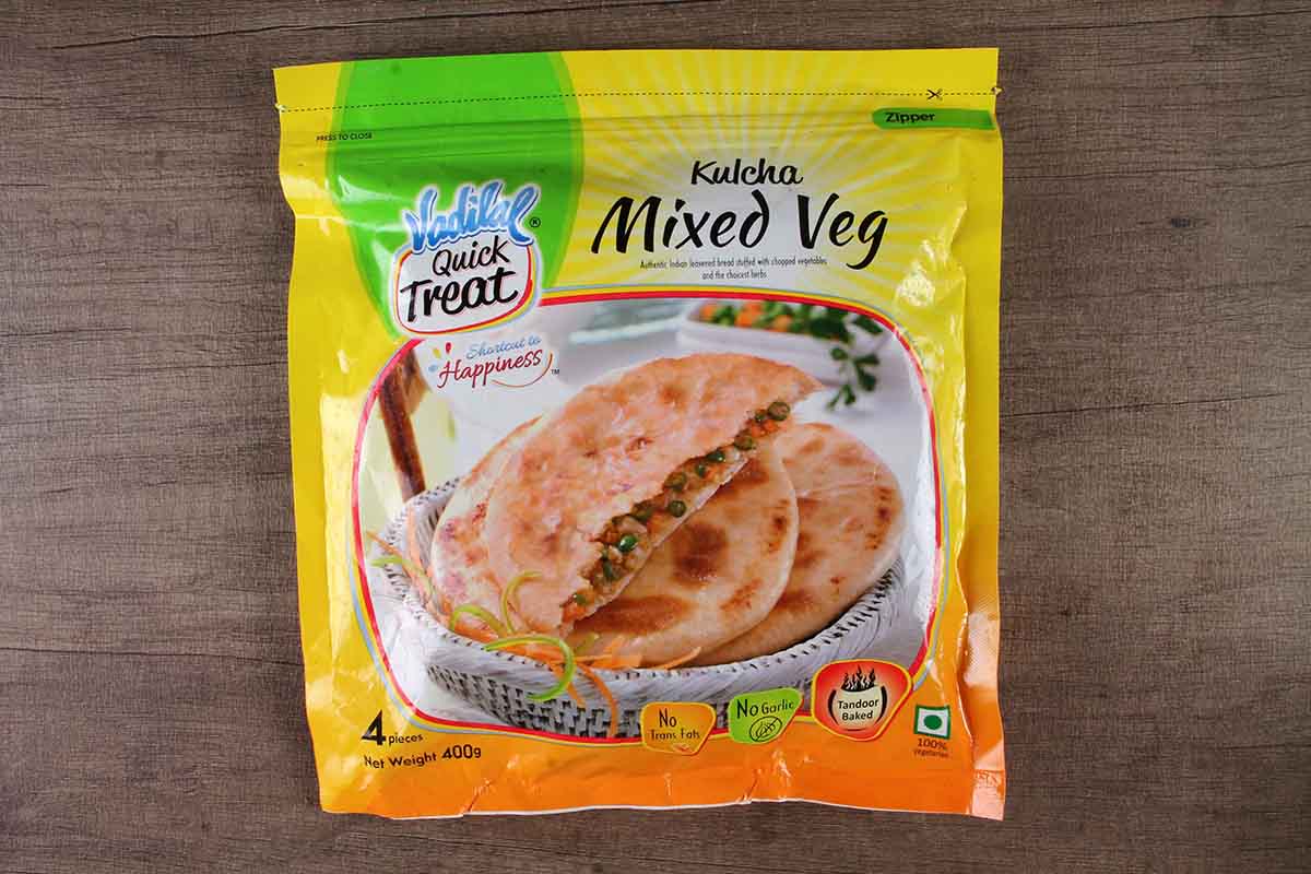 Vadilal Veg Stuff Kulcha 400 Gm