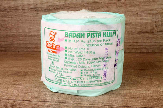 Chetna Badam Pista Kulfi Slice 475 Gm
