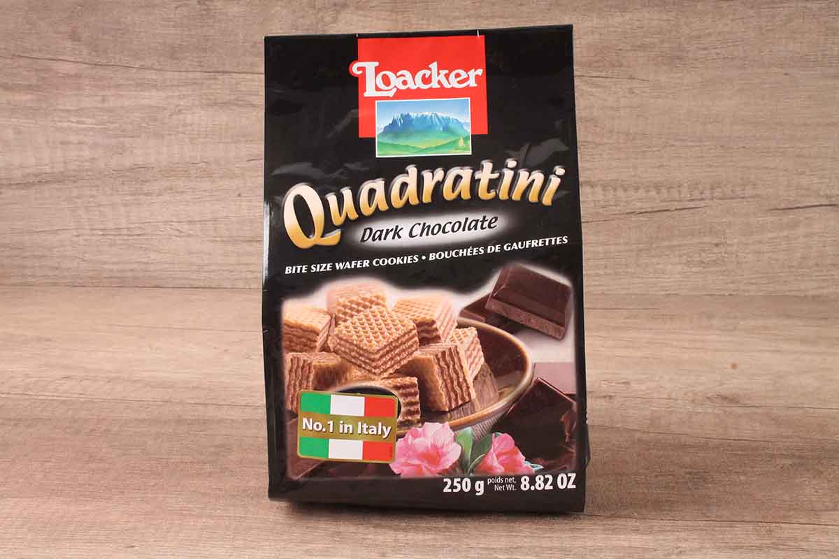 Loacker Dark Chocolate 250 Gm