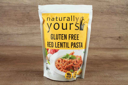 Naturally Yours Gluten Free Red Lentill Pasta 200 Gm