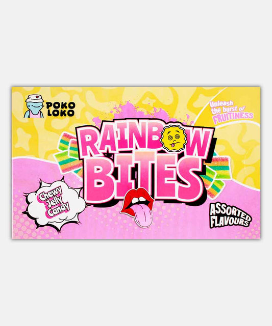 Poko Loko Rainbow Bites Jelly Candy 90 Gm