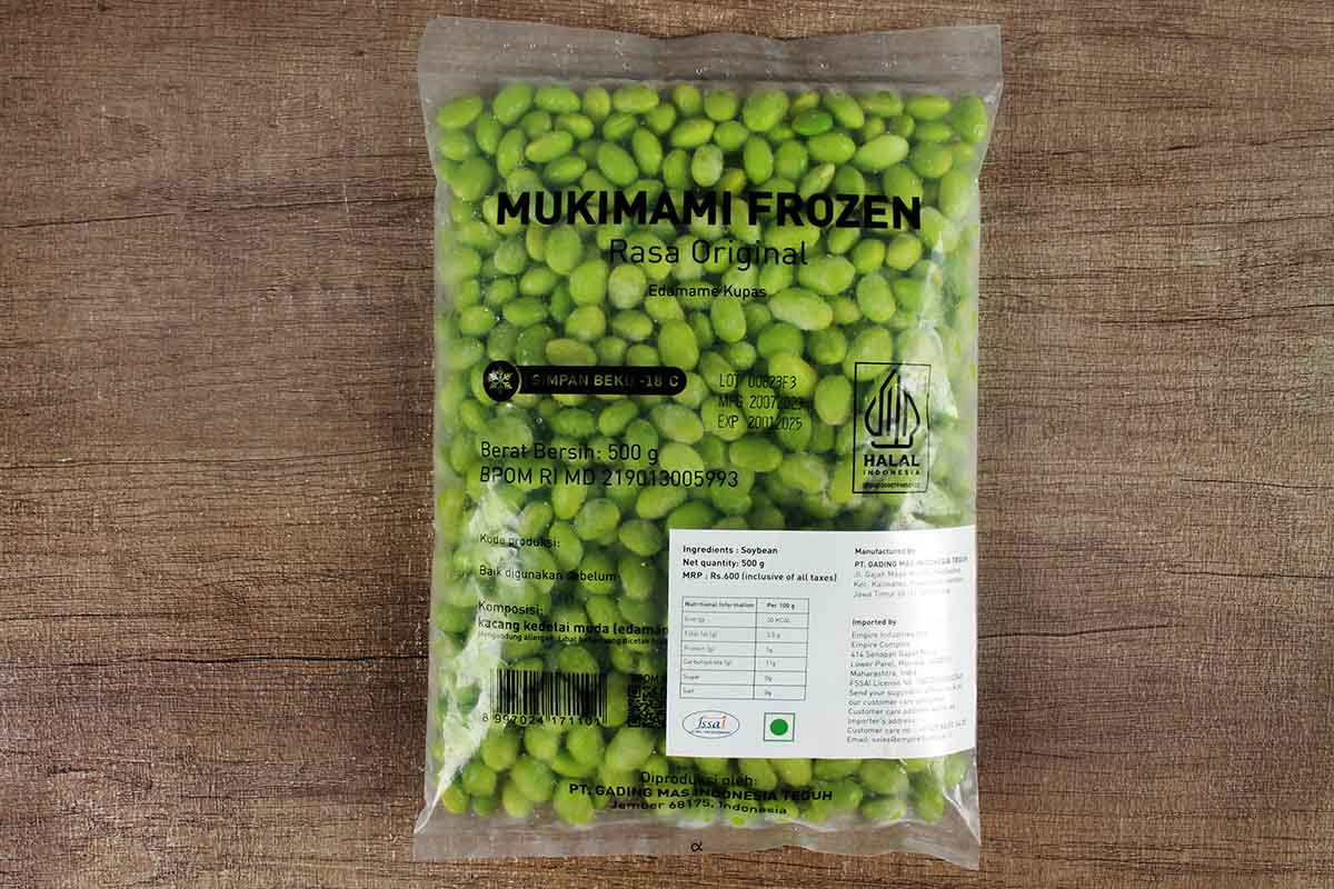 Mukimami Frozen Soybean 500 Gm