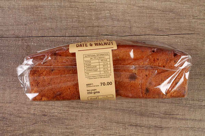 Mums Eggless Date & Walnut Cake 250 Gm