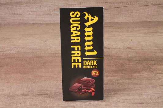 Amul Suger Free 55% Dark Chocolate 150 Gm