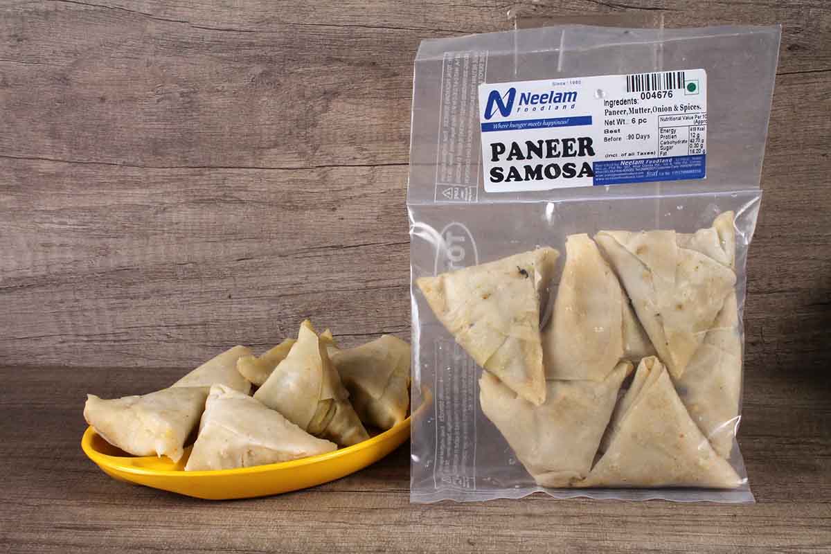 Paneer Samosa 6 Pcs