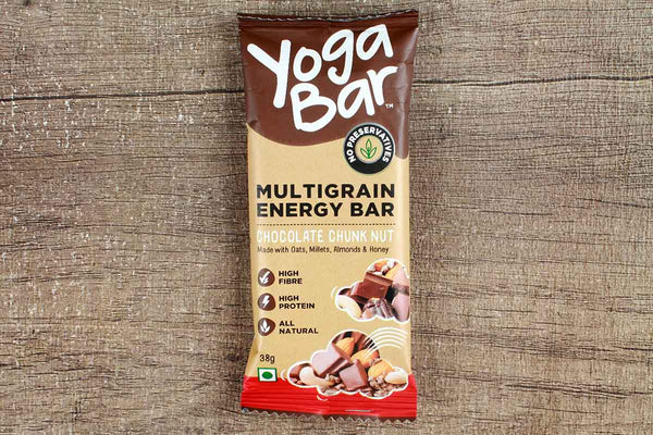 yoga bar chocolate chunk nut multigrain energy bar 38