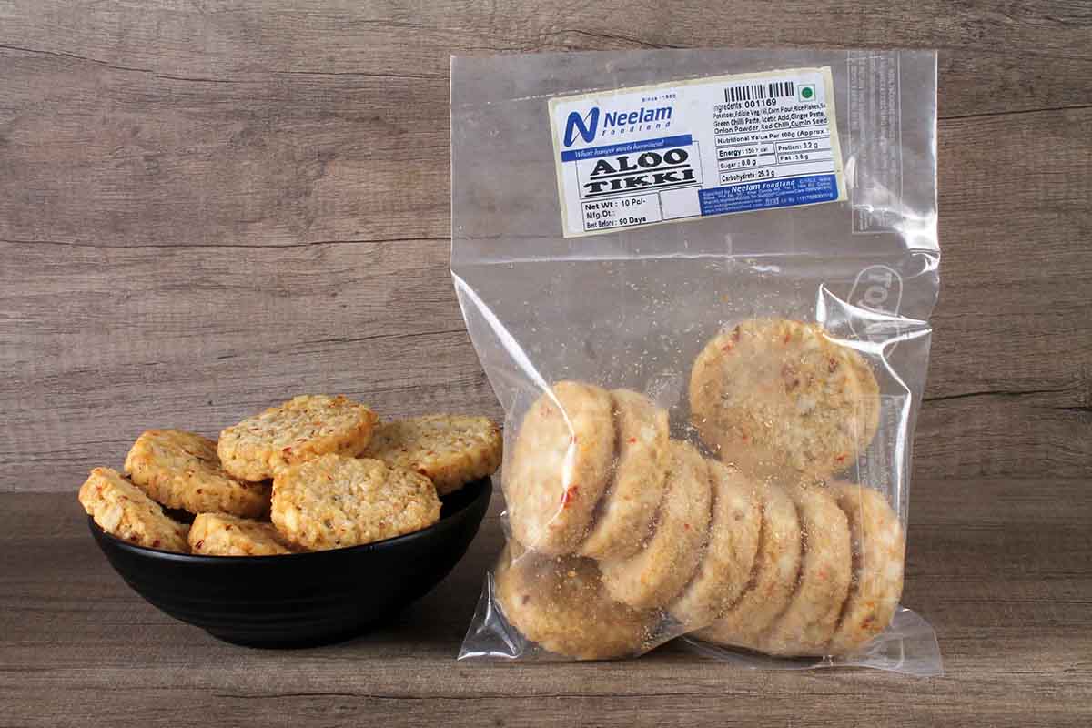 Aloo Tikki 380 Gm 10 Pc