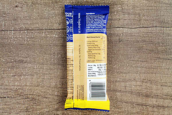 YOGA BAR NUTS AND SEEDS MULTIGRAIN ENERGY BAR 38